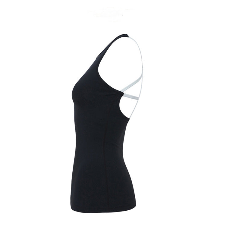 Slim yoga sports top