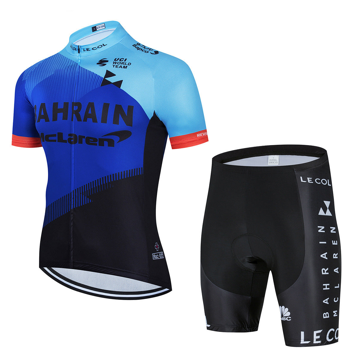 Cycling Jersey Short-Sleeved Suit Men'S Road Jersey Breathable Mountain Bike Riding Equipment