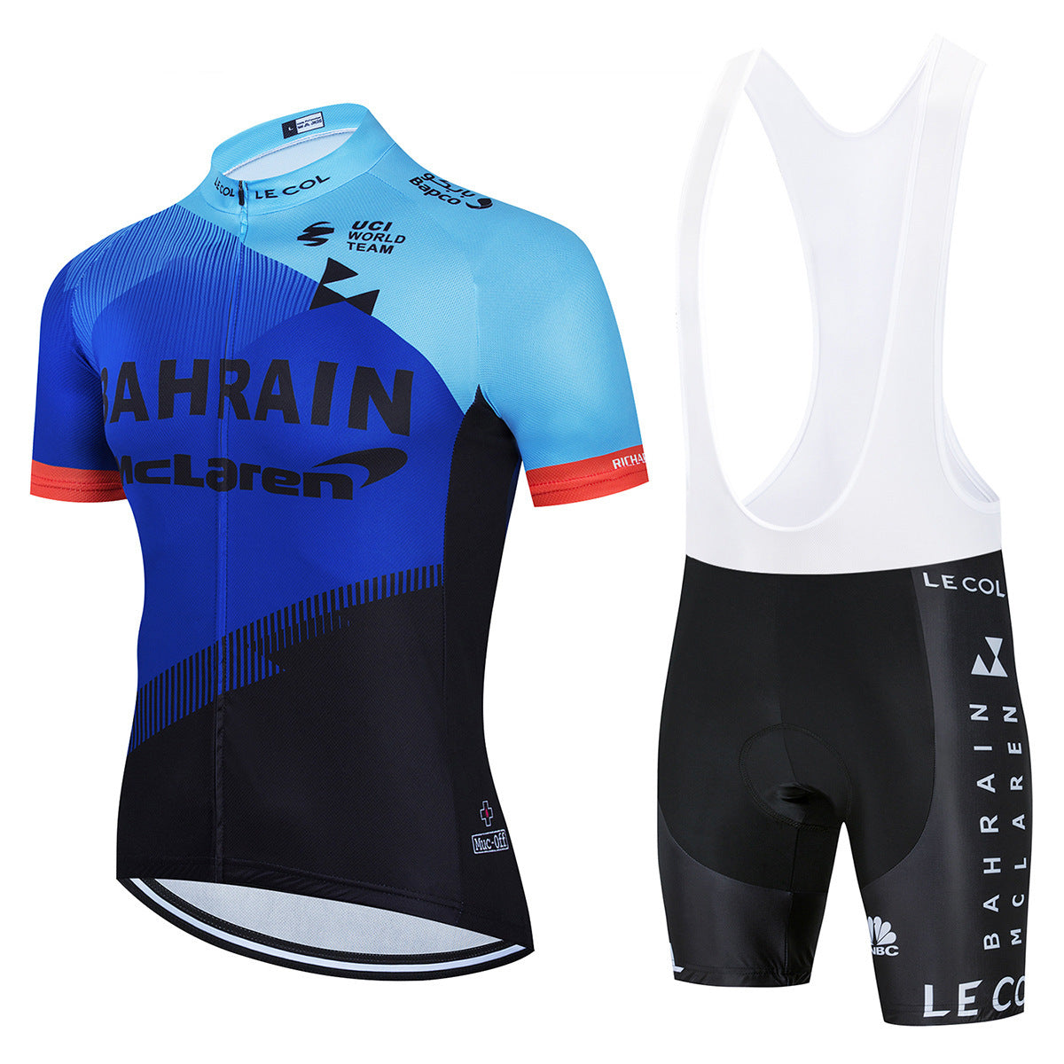 Cycling Jersey Short-Sleeved Suit Men'S Road Jersey Breathable Mountain Bike Riding Equipment