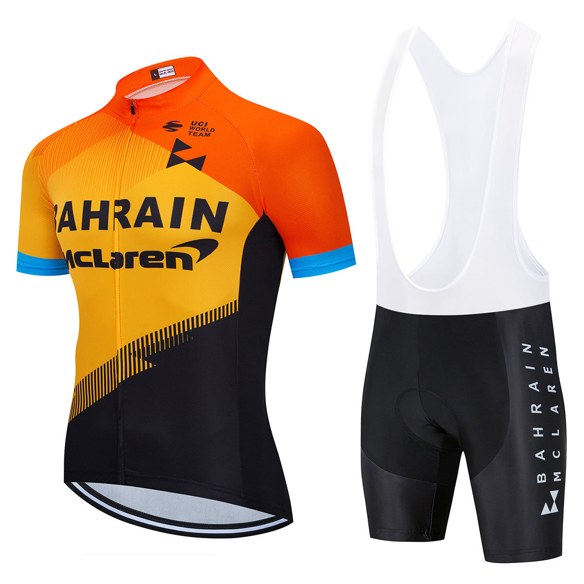 Cycling Jersey Short-Sleeved Suit Men'S Road Jersey Breathable Mountain Bike Riding Equipment