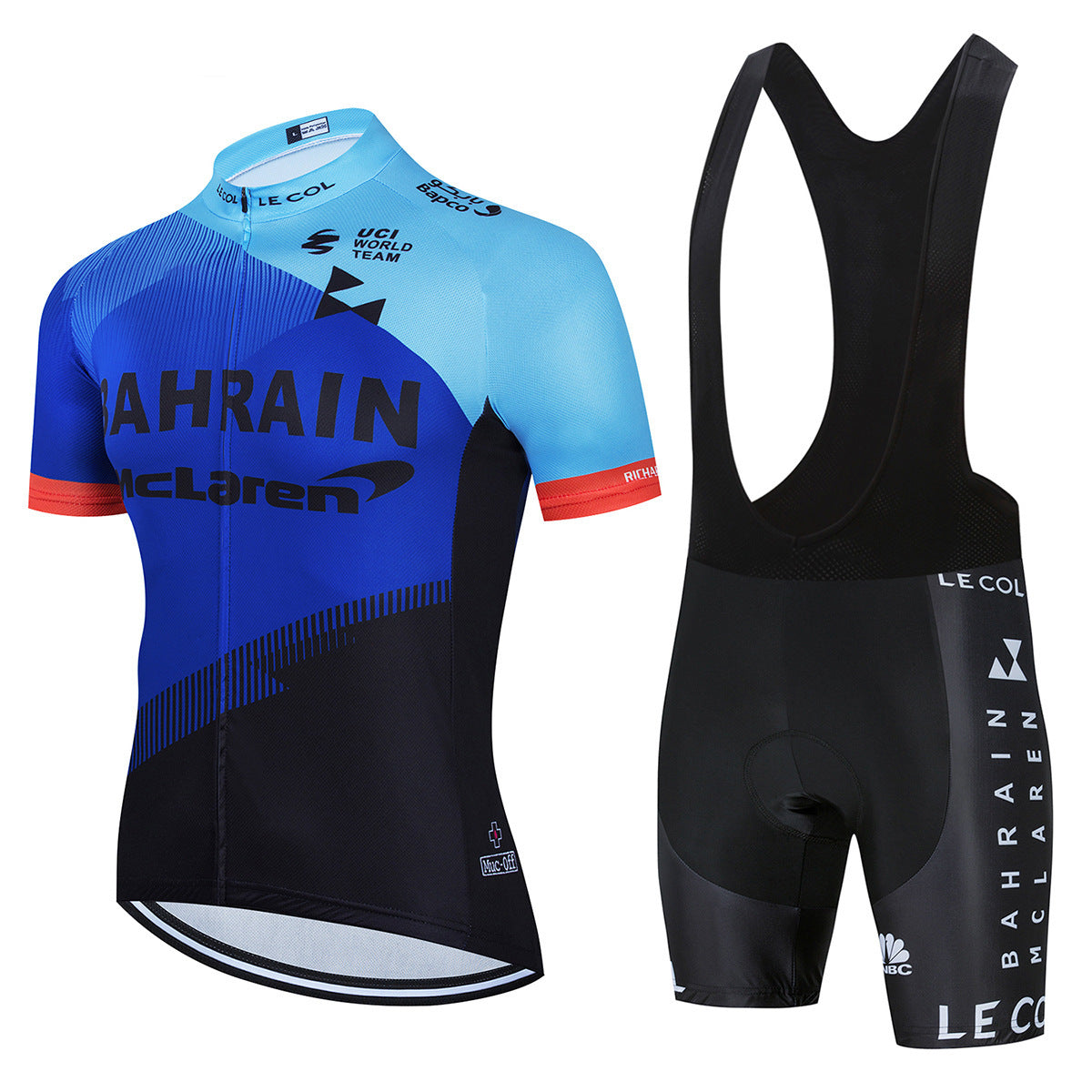 Cycling Jersey Short-Sleeved Suit Men'S Road Jersey Breathable Mountain Bike Riding Equipment