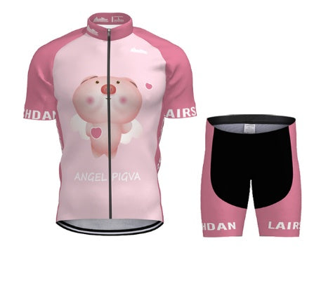 Summer SKY Short-sleeved Bib Cycling Jersey