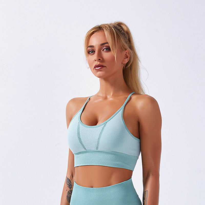 Slim sports bra fitness top