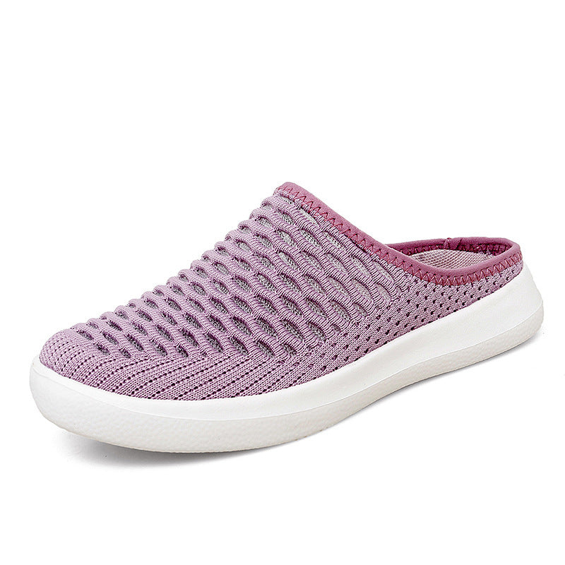 Non-heel Closed Toe Slip-on Lofter Casual Women's Shoes