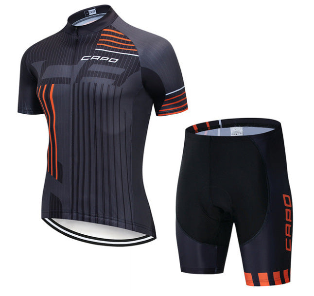 Cycling Jersey Short Sleeve Suit Men Summer