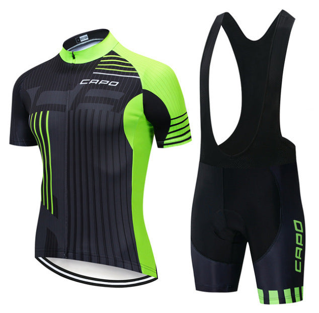 Cycling Jersey Short Sleeve Suit Men Summer