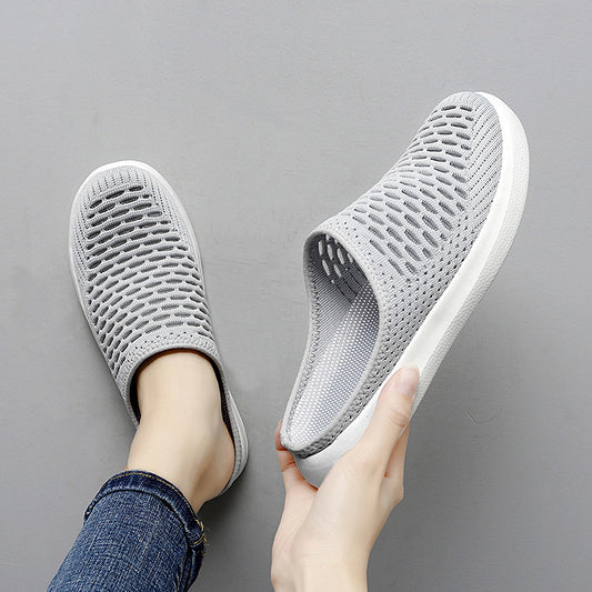 Non-heel Closed Toe Slip-on Lofter Casual Women's Shoes