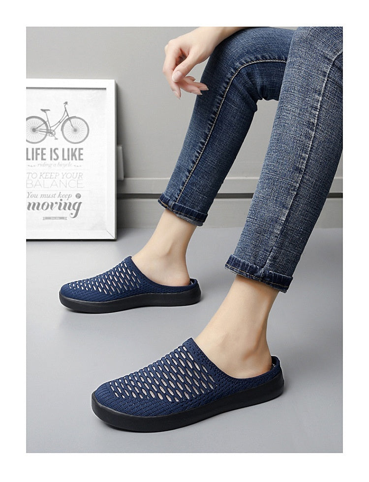 Non-heel Closed Toe Slip-on Lofter Casual Women's Shoes