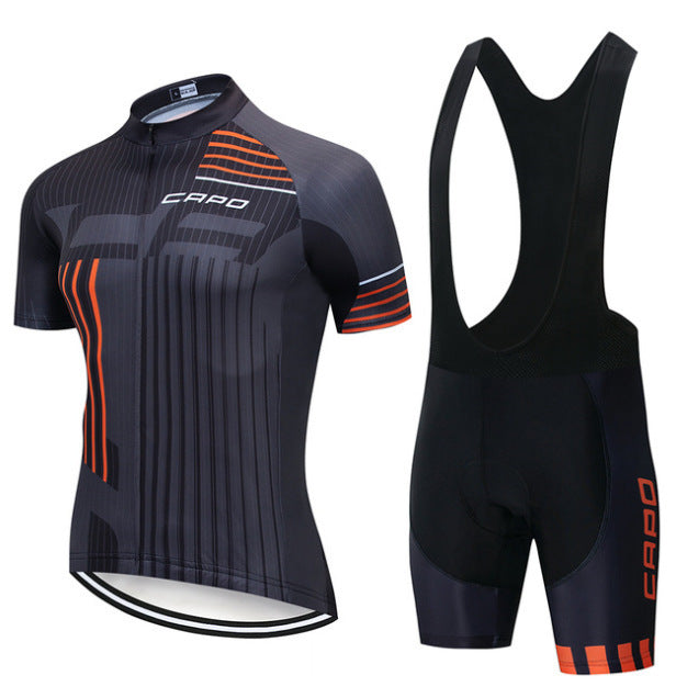 Cycling Jersey Short Sleeve Suit Men Summer